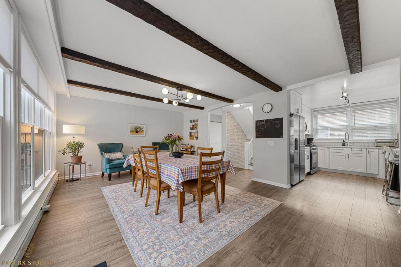 Villa Northside Famlynest Lincoln Sq 4Br 2Ba 2P Rare Find Chicago Exterior foto